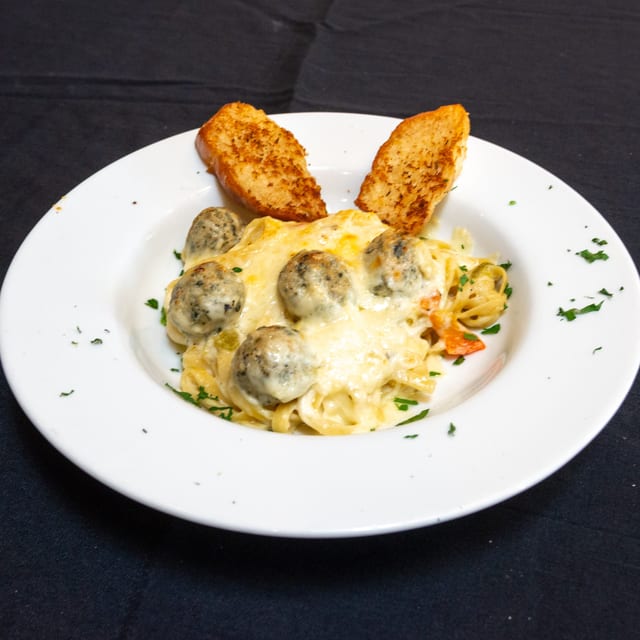 Southwestern Spaghetti and Meatballs.